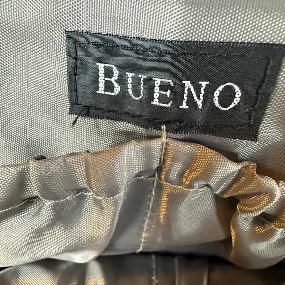 BUENO Striped Canvas Duffel Bag, Carry All , Weekender, Looks New - Picture 10 of 10